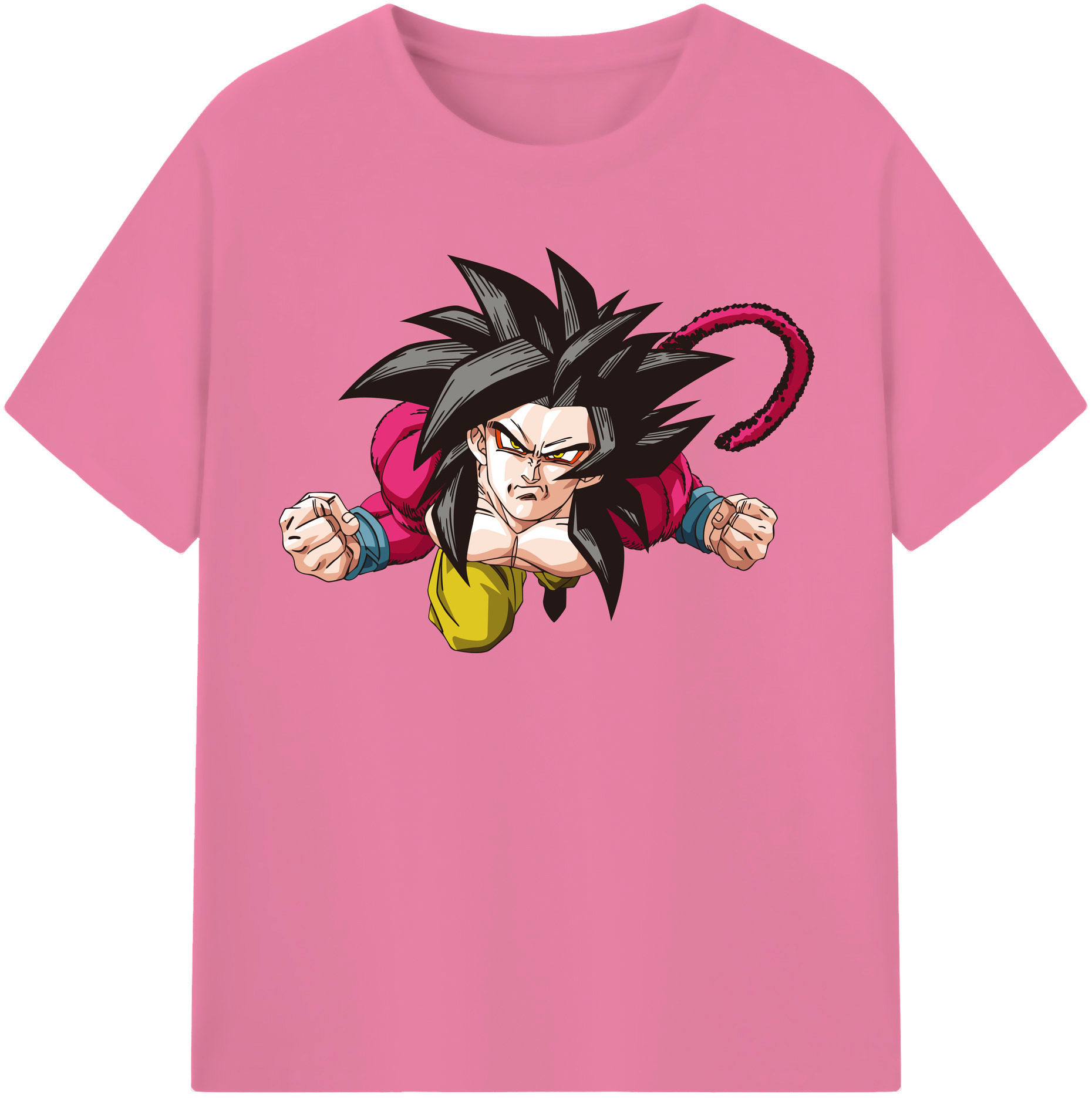 （画像用） ドラゴンボール 孫悟空（そん ごくう）Son Goku カカロット DRAGON BALL Kakarotto 綿100％半袖Tシャツ（フロントプリント）